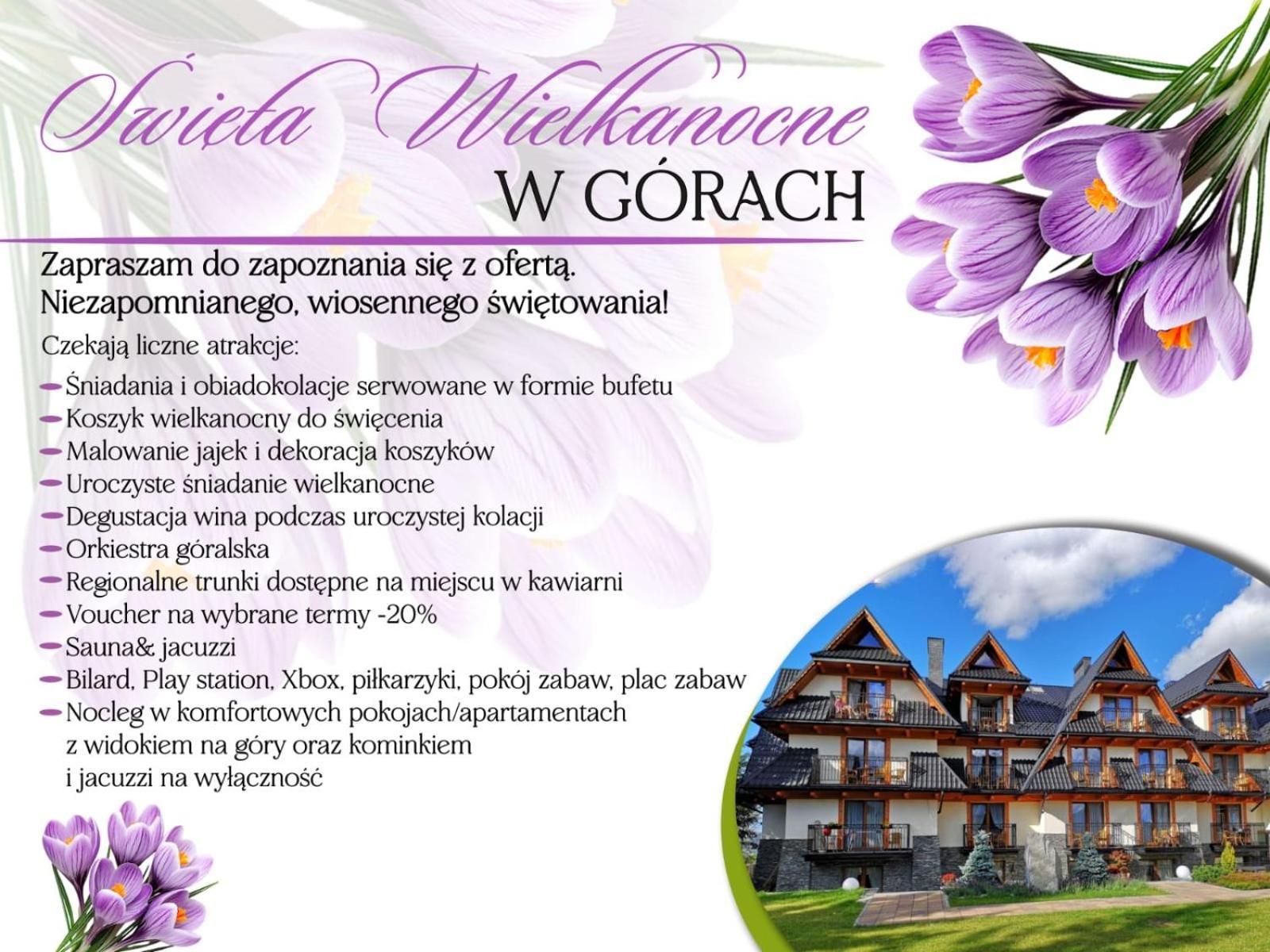 Eco Willa Karpatia Ski&Wellness Murzasichle Extérieur photo